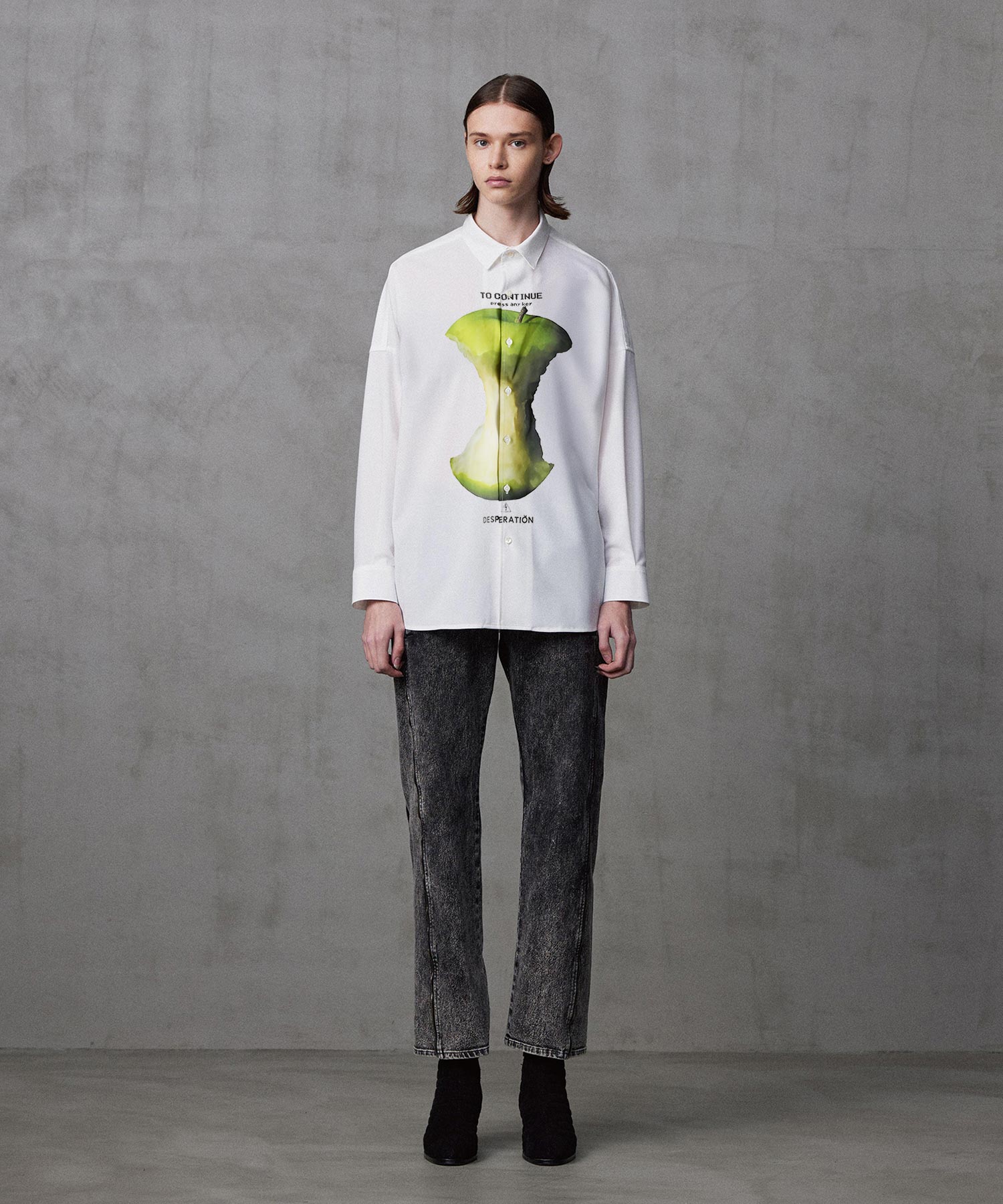 "GREEN APPLE" BIG SHIRTS