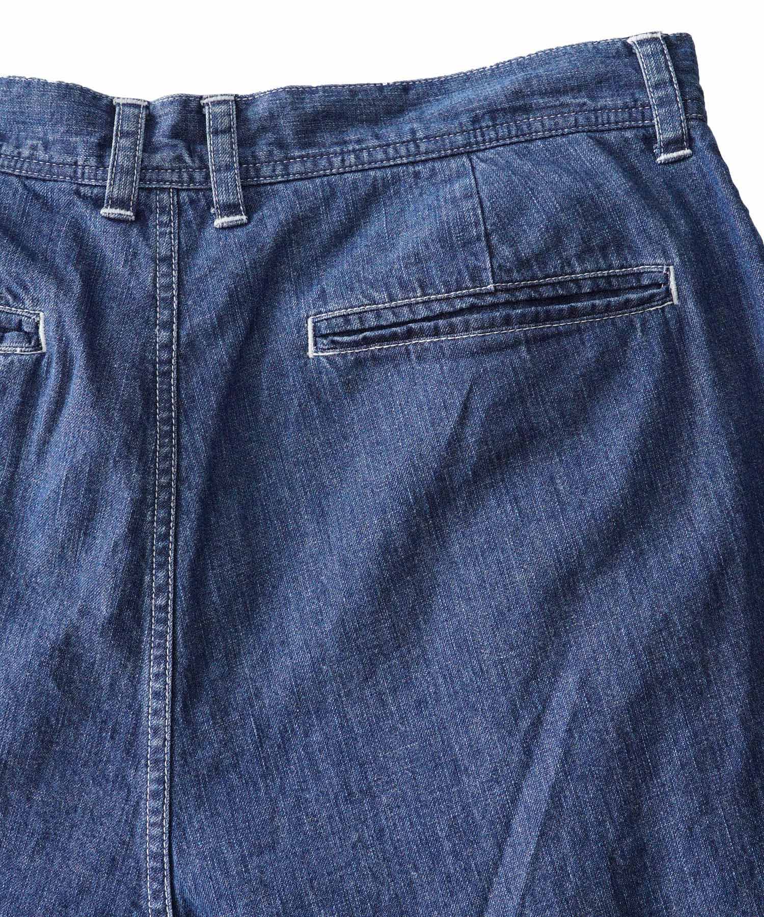 6.5oz DENIM WIDE PANTS