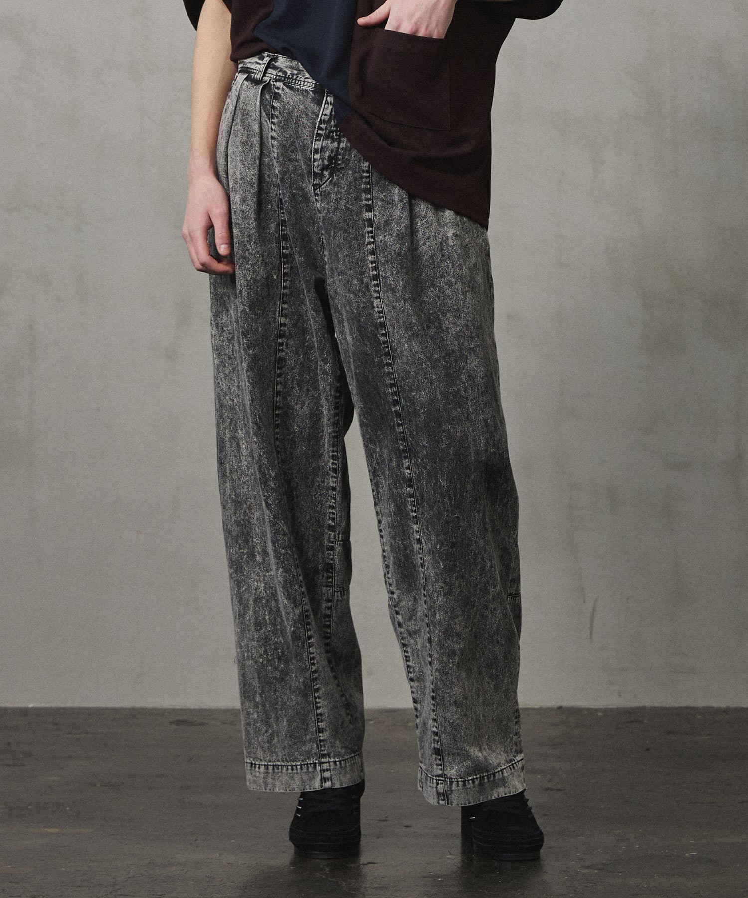 6.5oz DENIM WIDE PANTS
