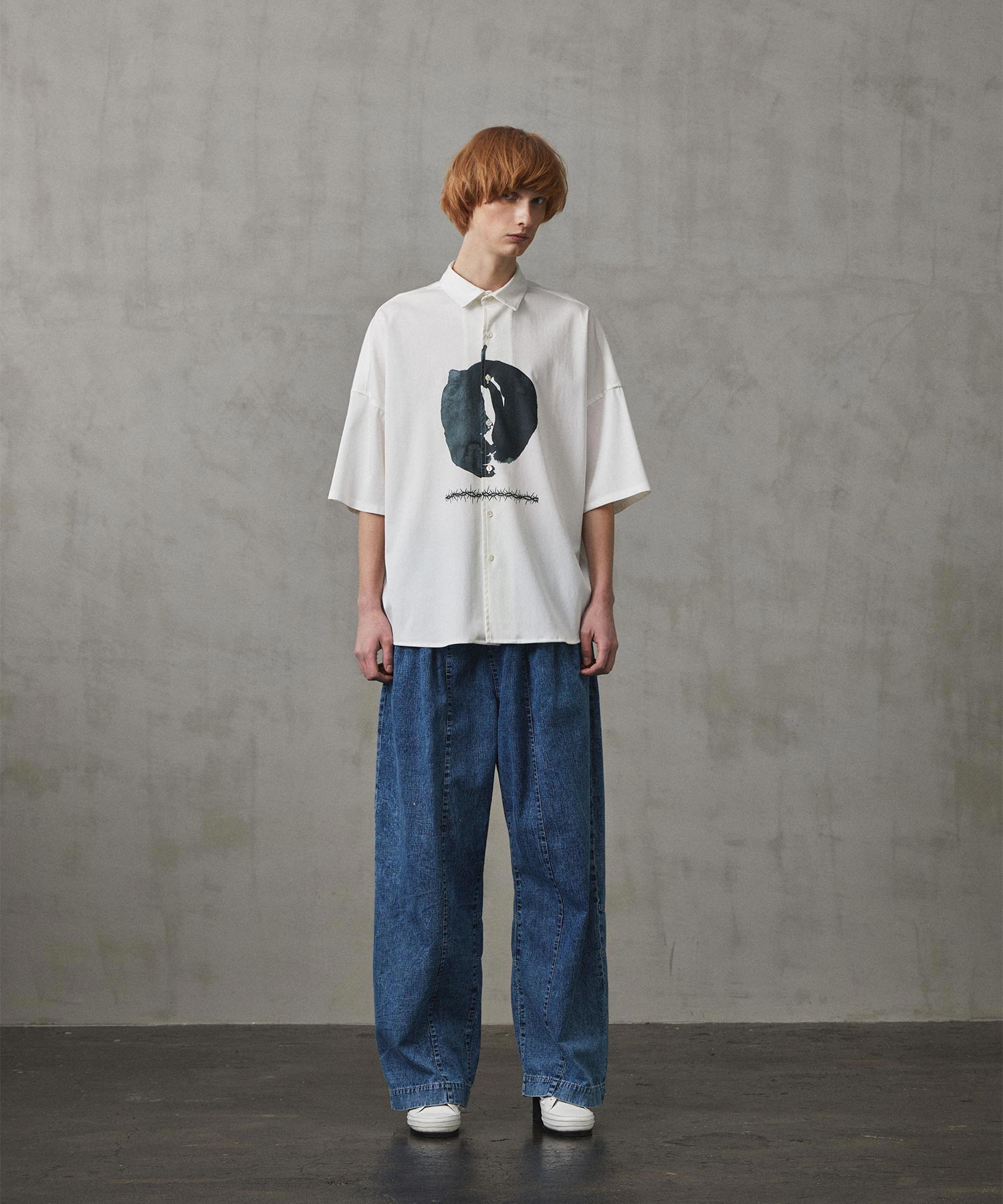 6.5oz DENIM WIDE PANTS