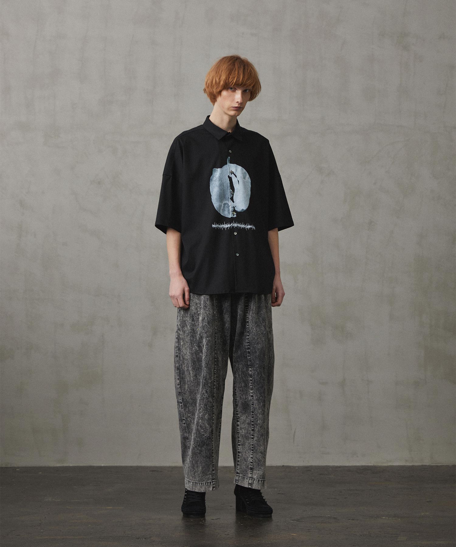 6.5oz DENIM WIDE PANTS