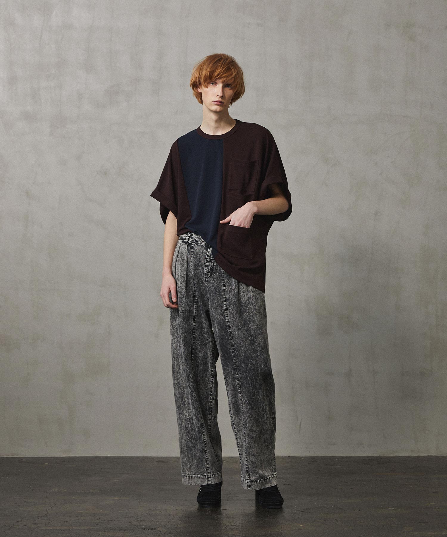 6.5oz DENIM WIDE PANTS