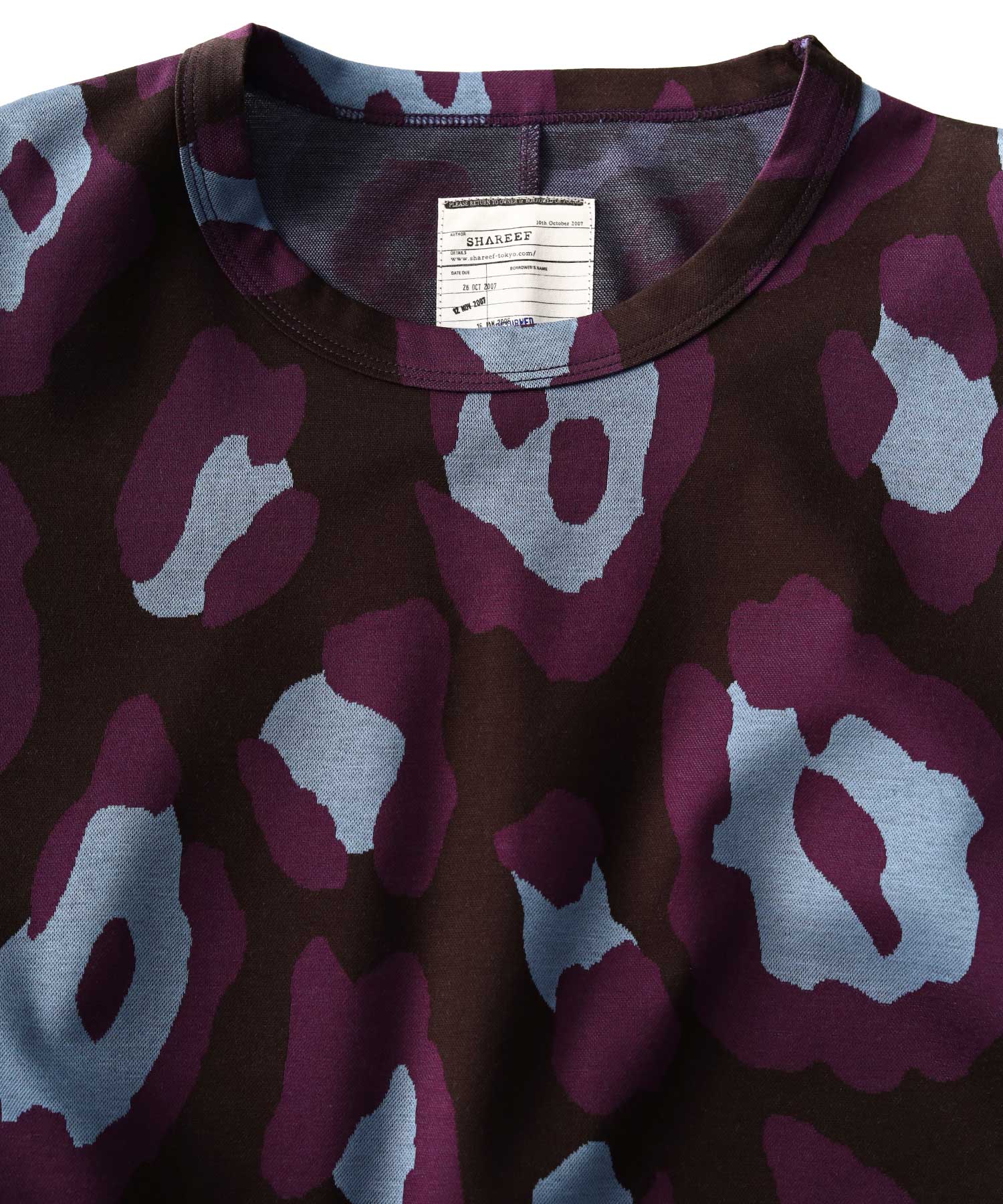 LEOPARD JQ SEPARATE SLEEVE P/O