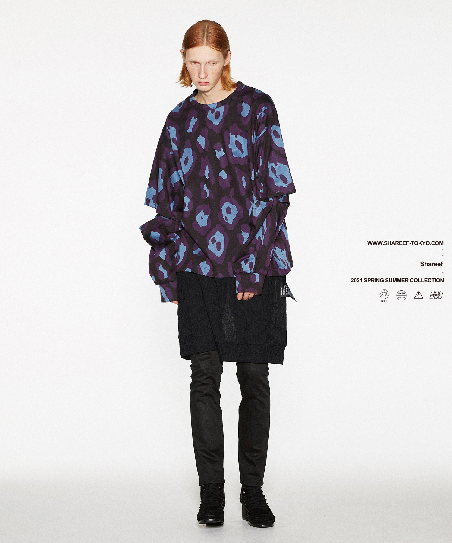 LEOPARD JQ SEPARATE SLEEVE P/O