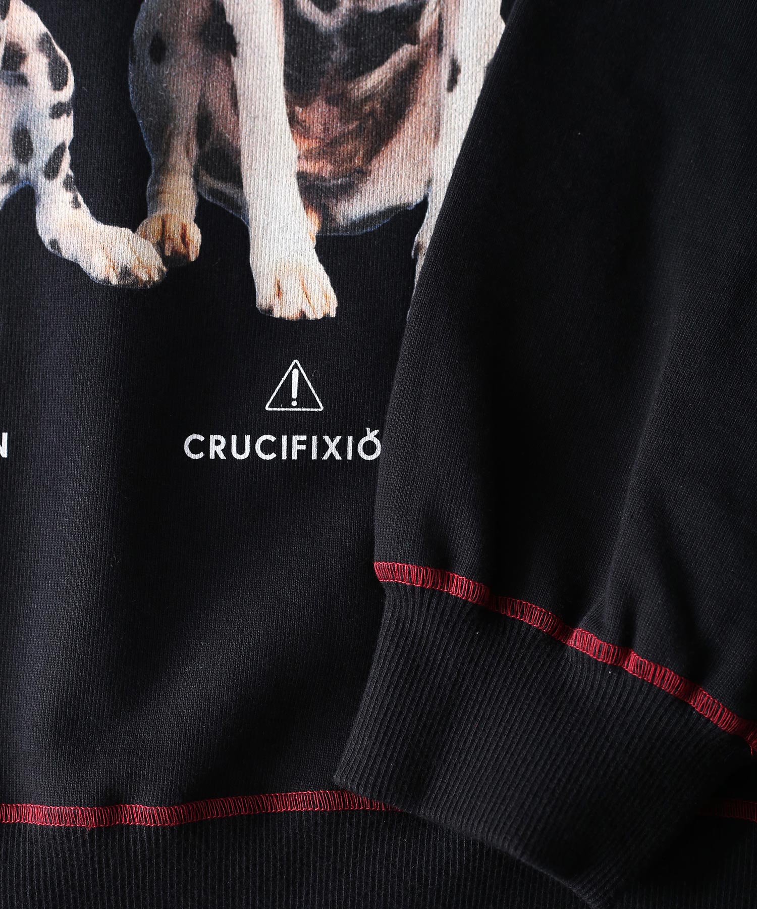 "DALMATIAN" BIG SWEAT