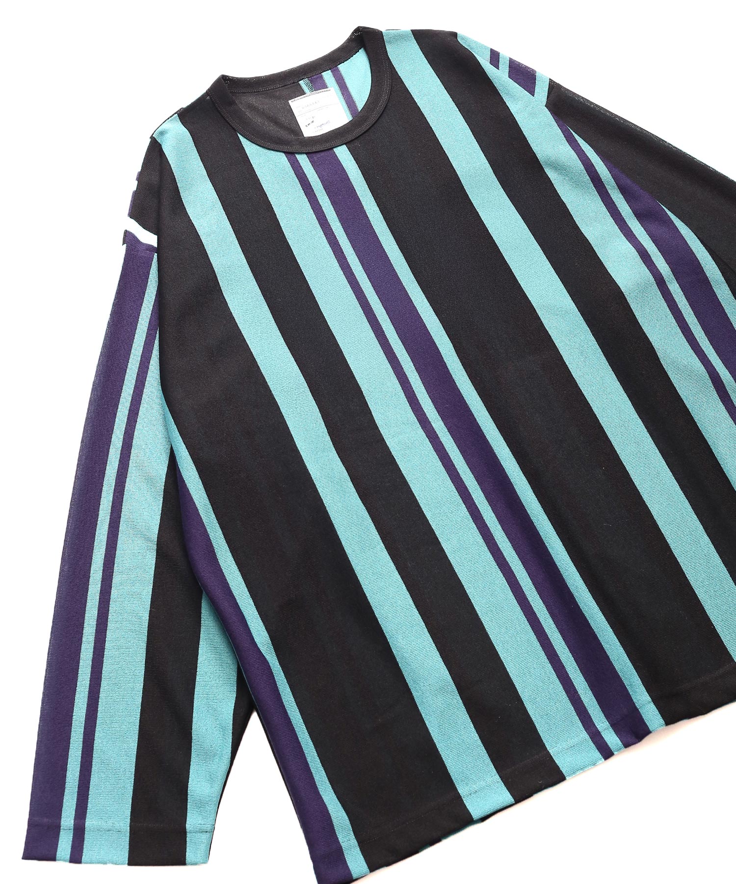 BE MALTI STRIPE L/S PULL-OVER