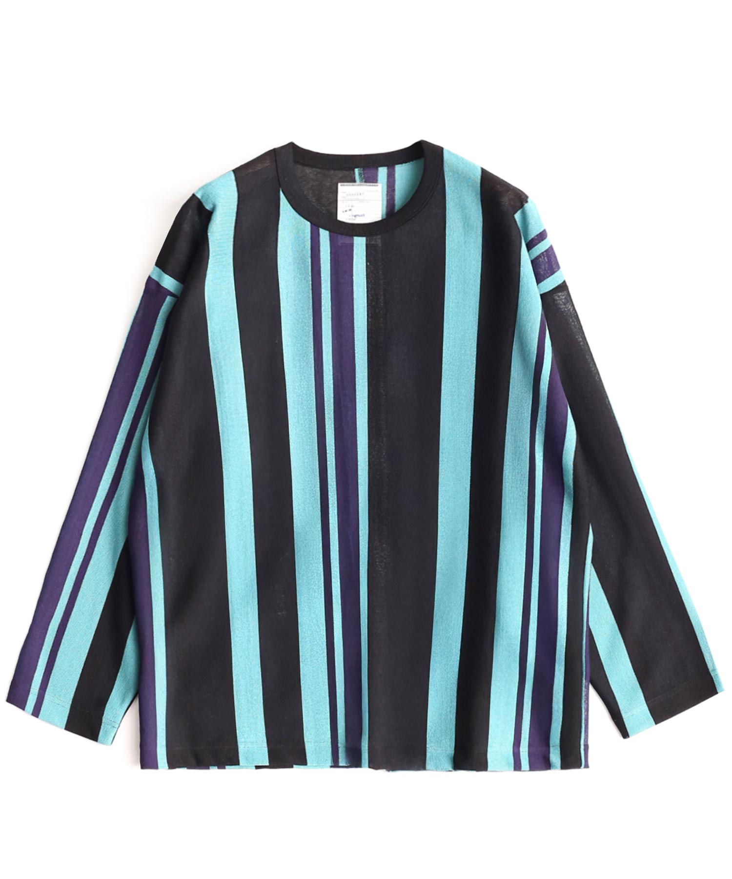 BE MALTI STRIPE L/S PULL-OVER