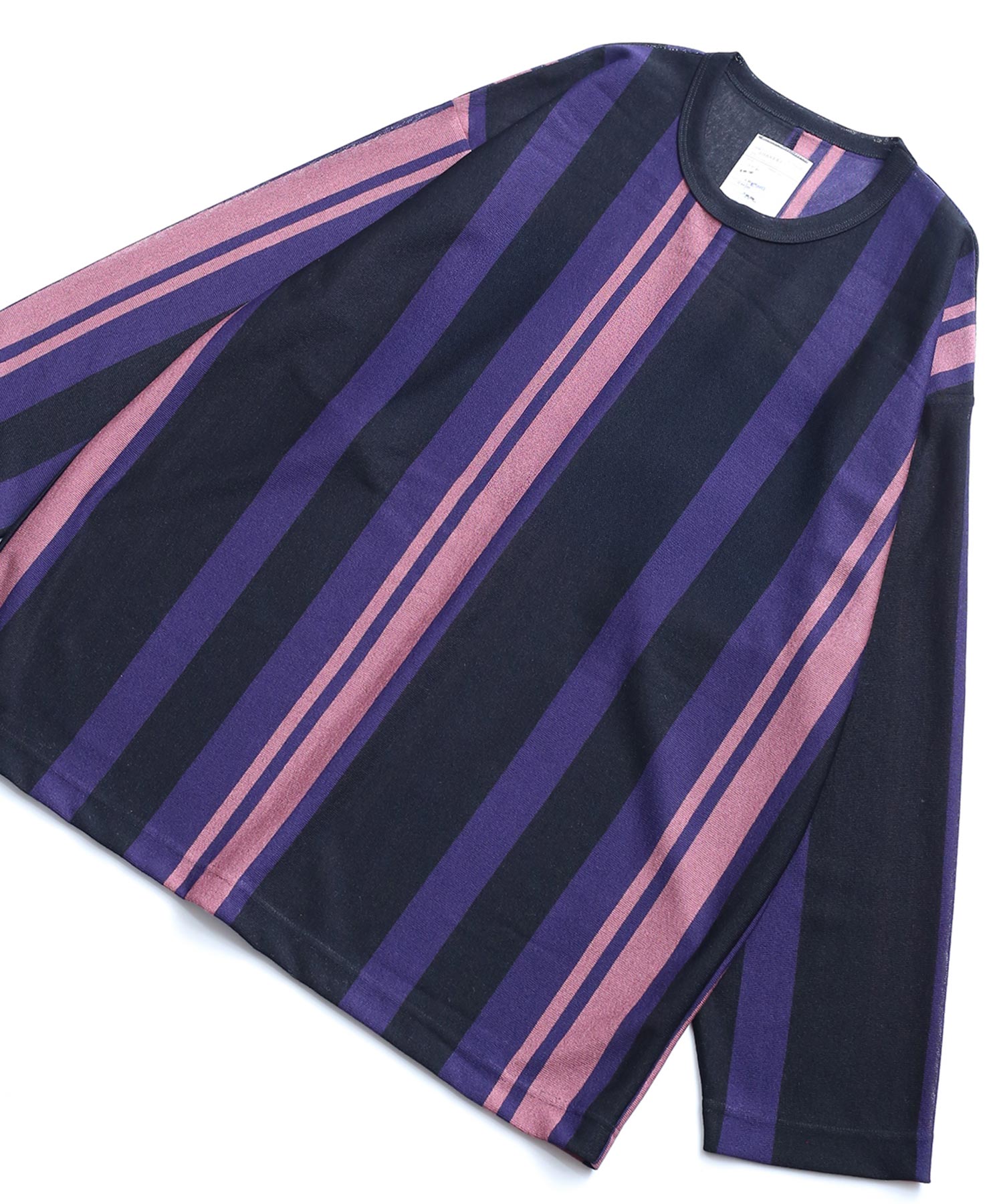 BE MALTI STRIPE L/S PULL-OVER