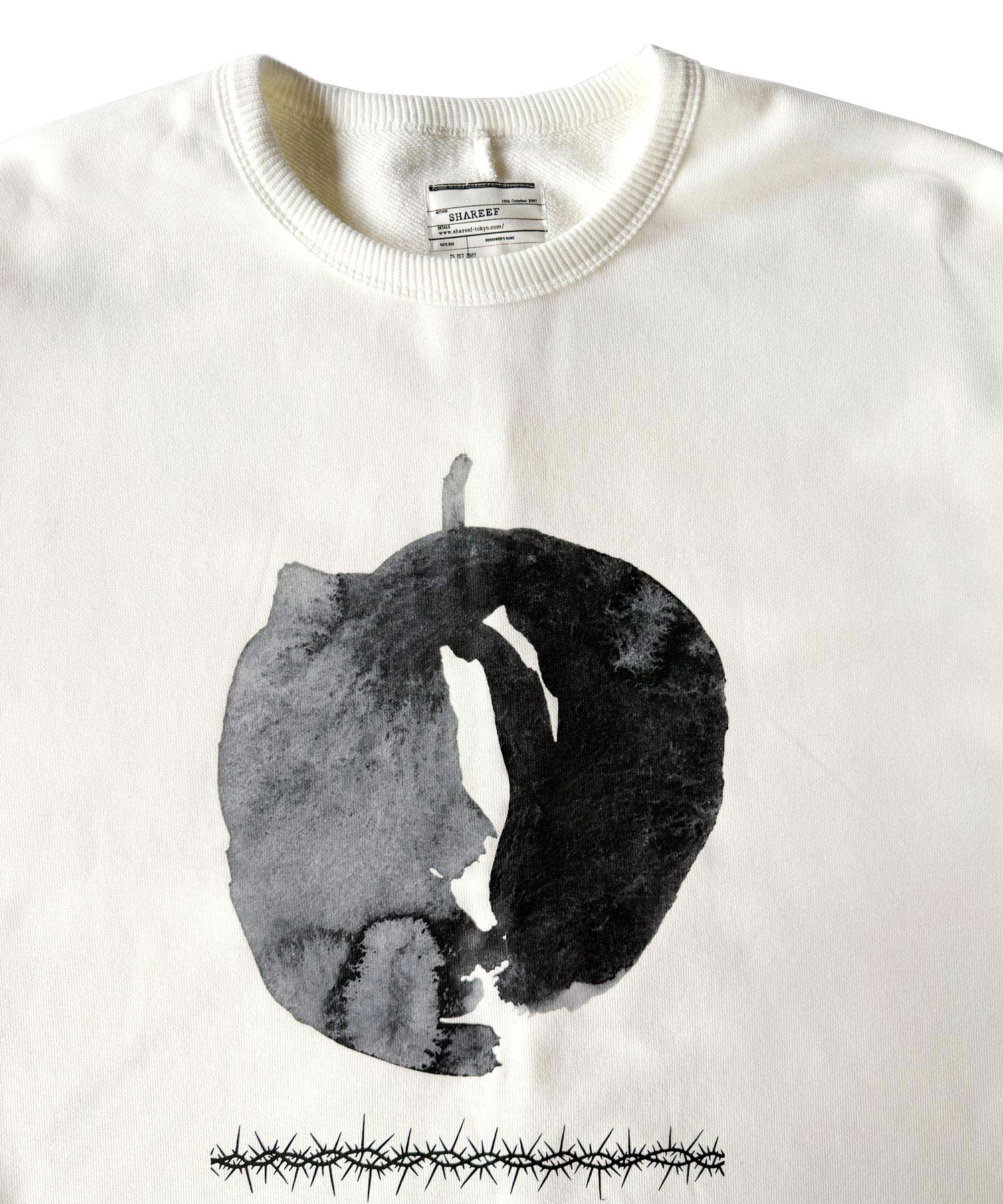 "ABSTRACT APPLE" BIG SWEAT
