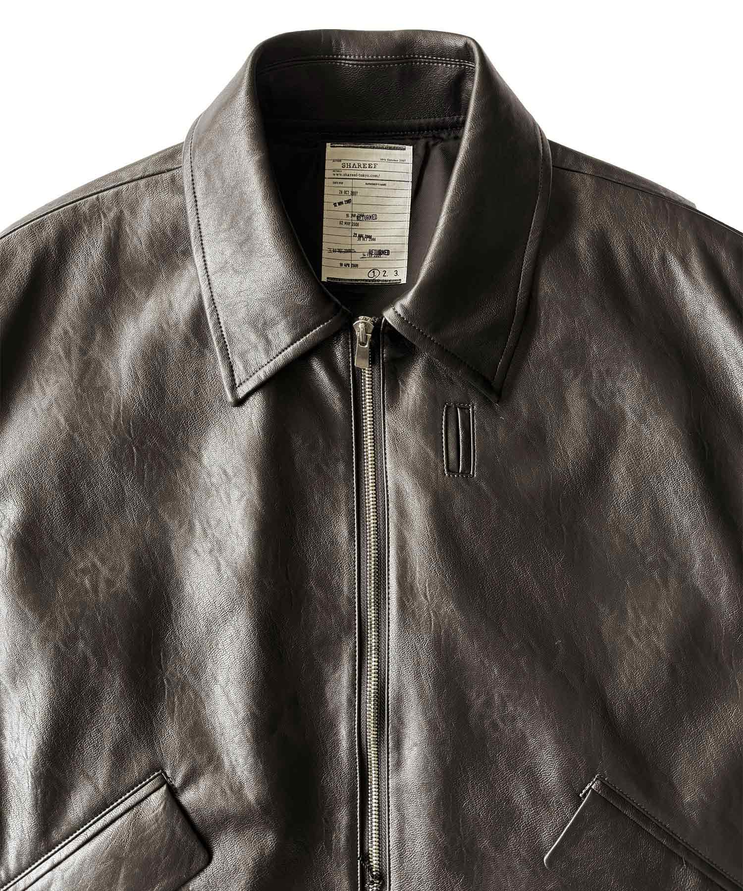 ECO LEATHER BLOUSON