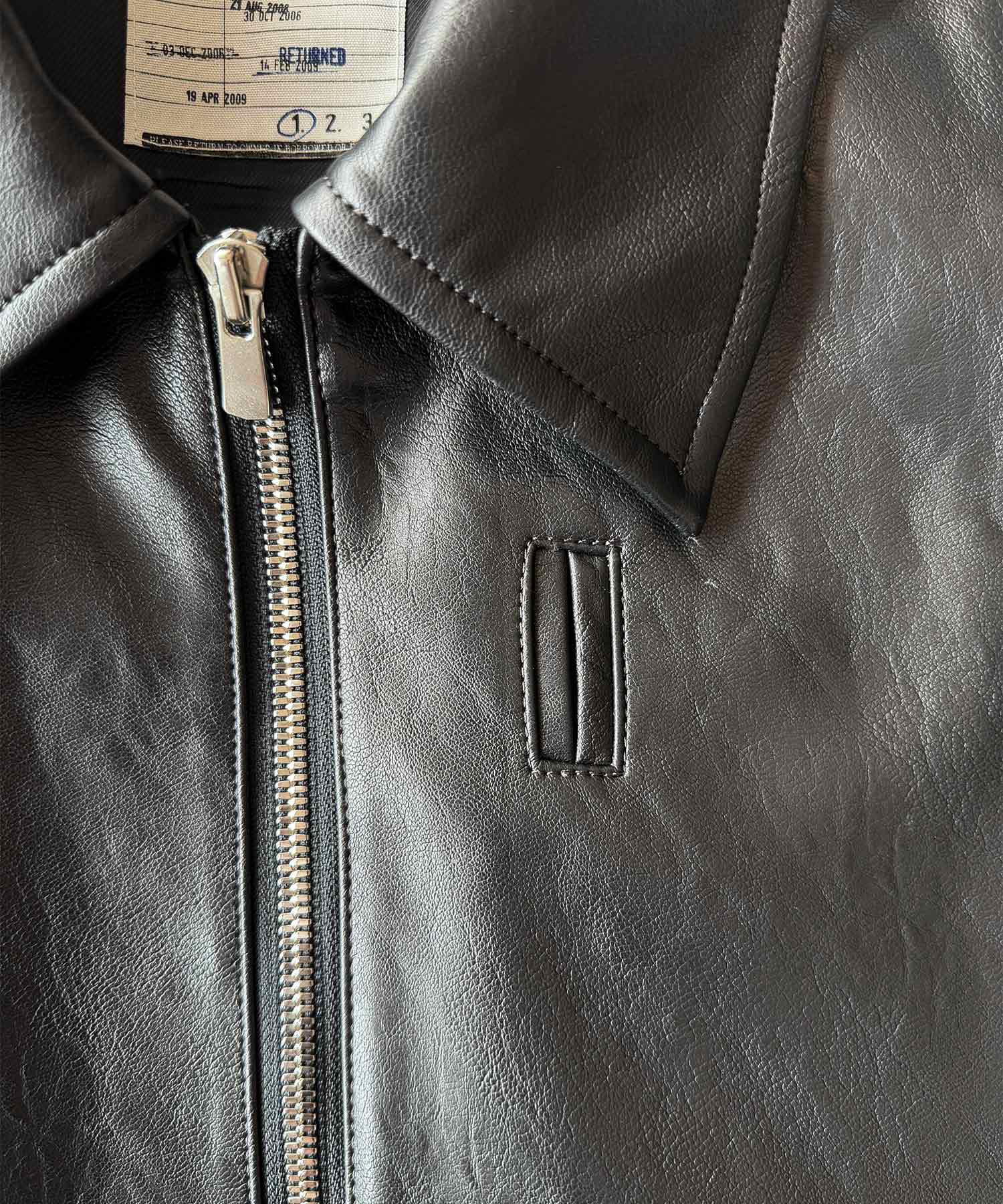 ECO LEATHER BLOUSON