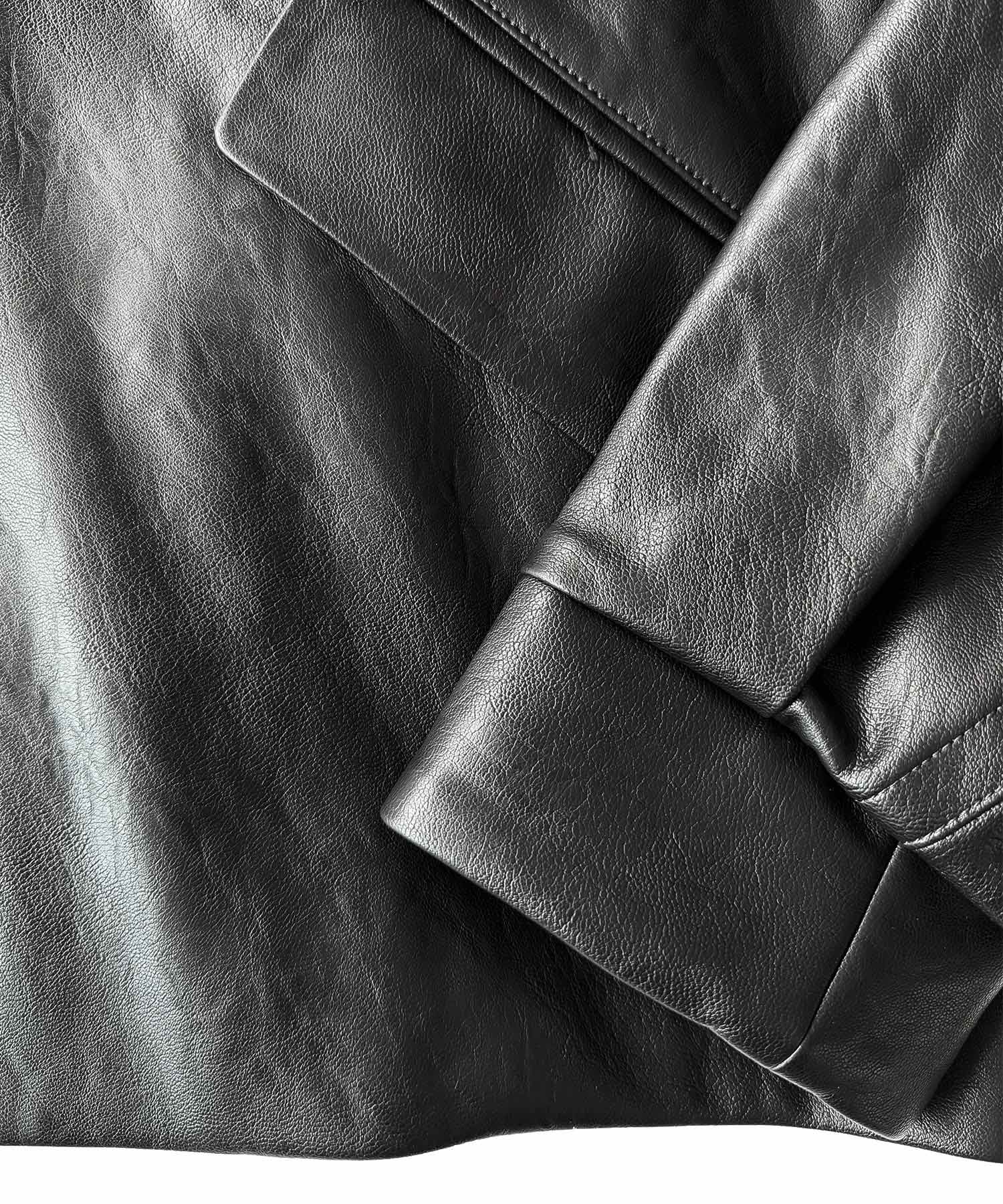 ECO LEATHER BLOUSON