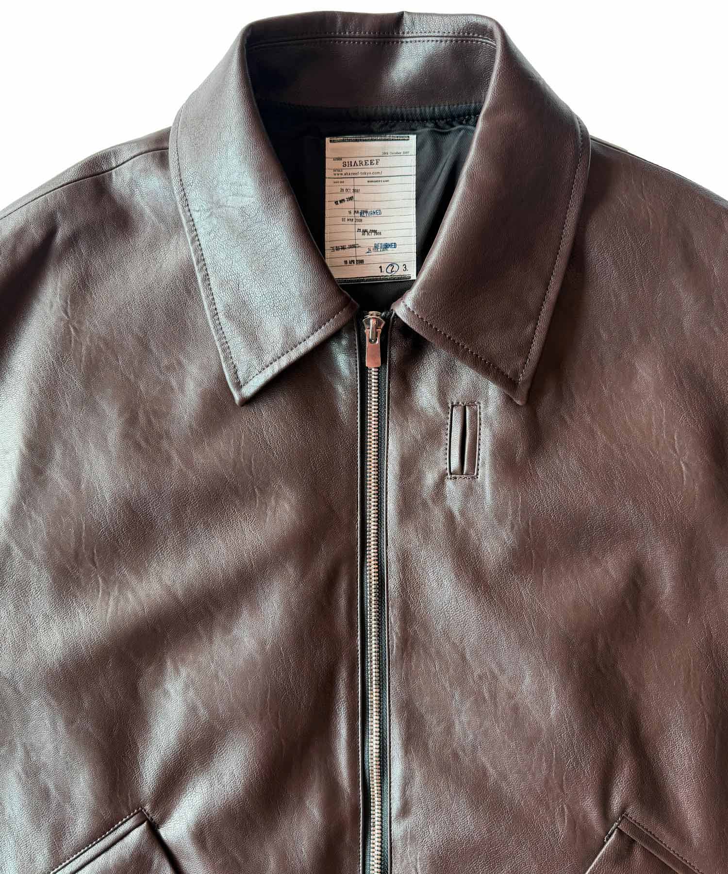 ECO LEATHER BLOUSON