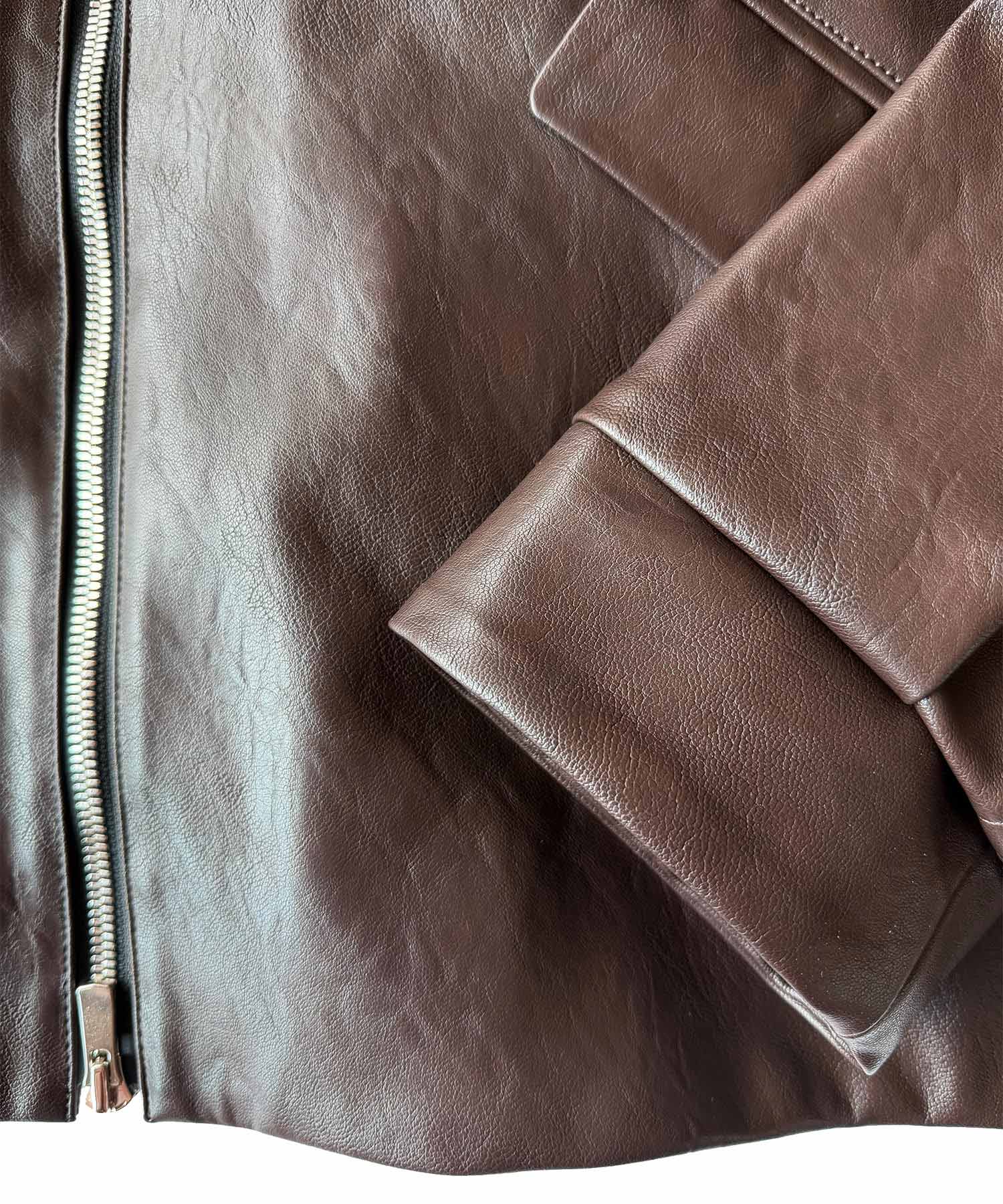 ECO LEATHER BLOUSON