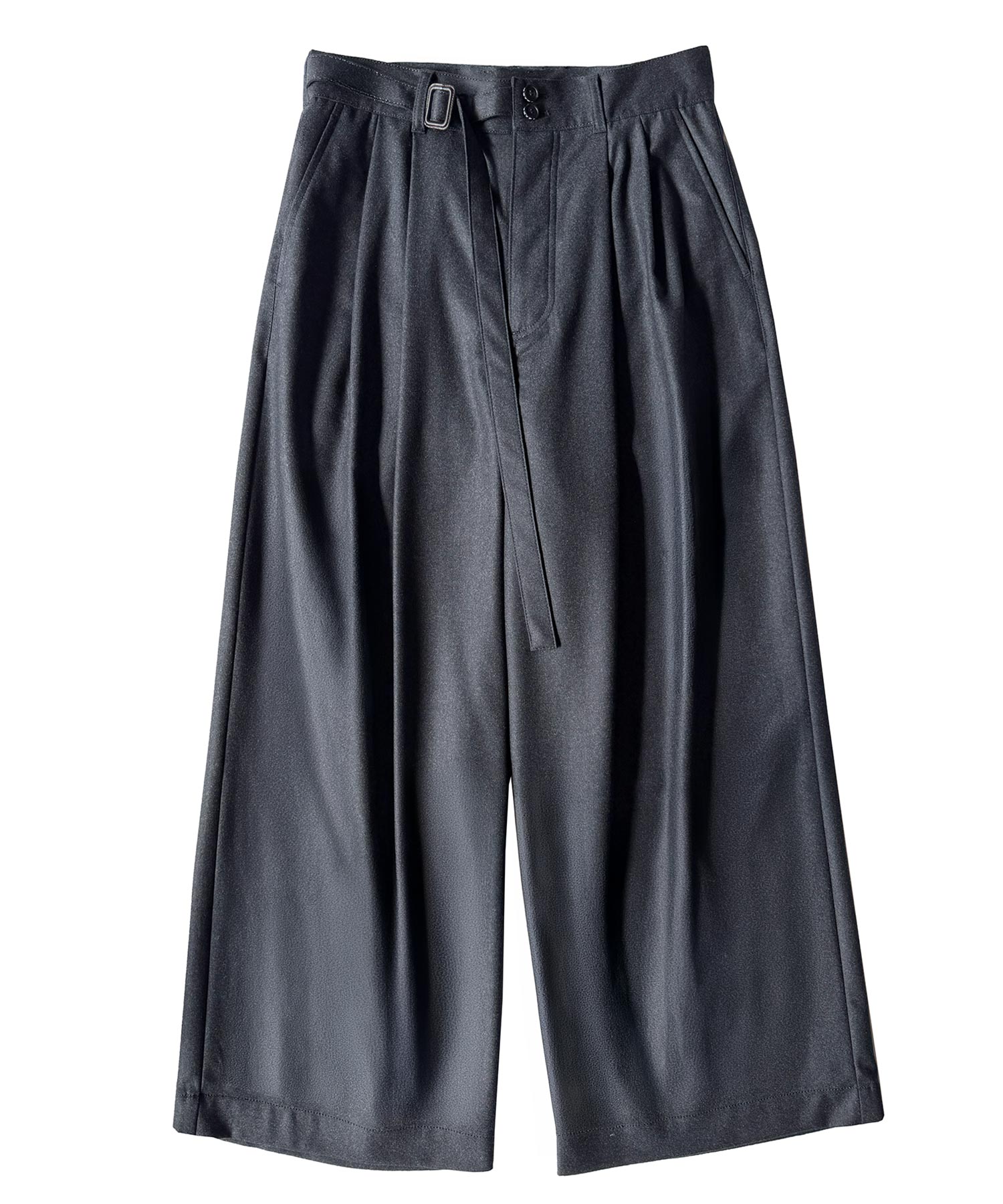 WOOL WIDE PANTS