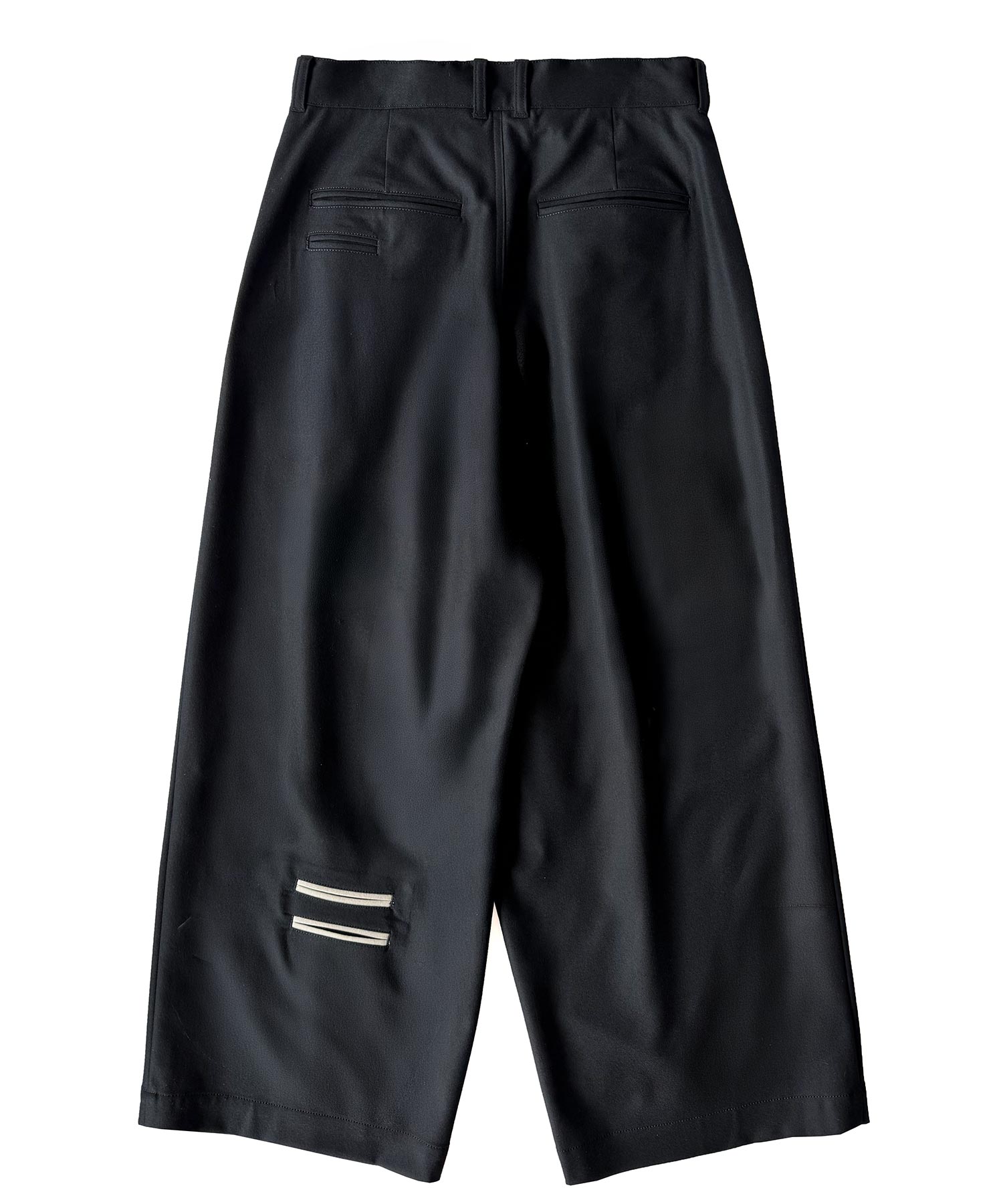 WOOL WIDE PANTS