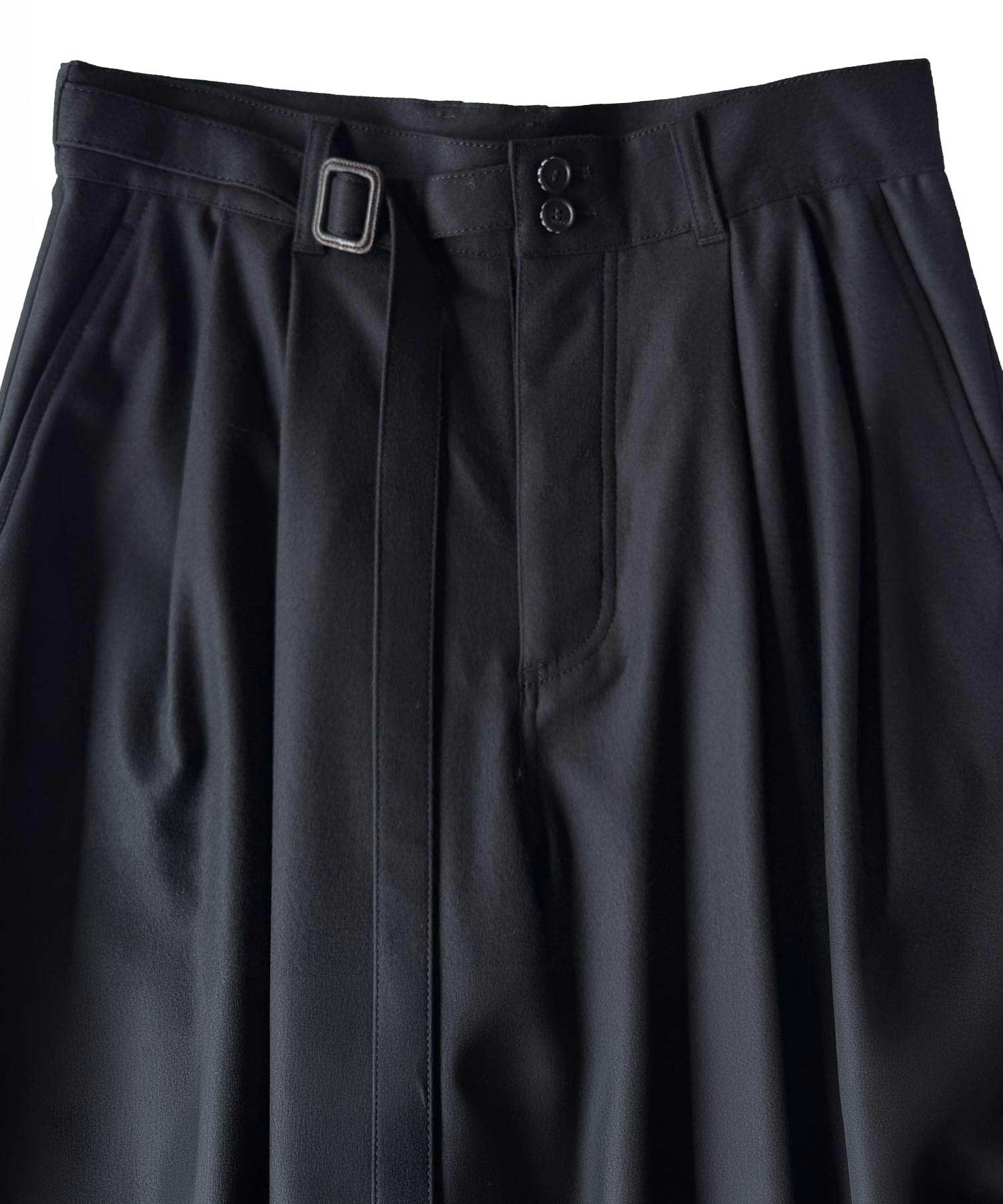 WOOL WIDE PANTS