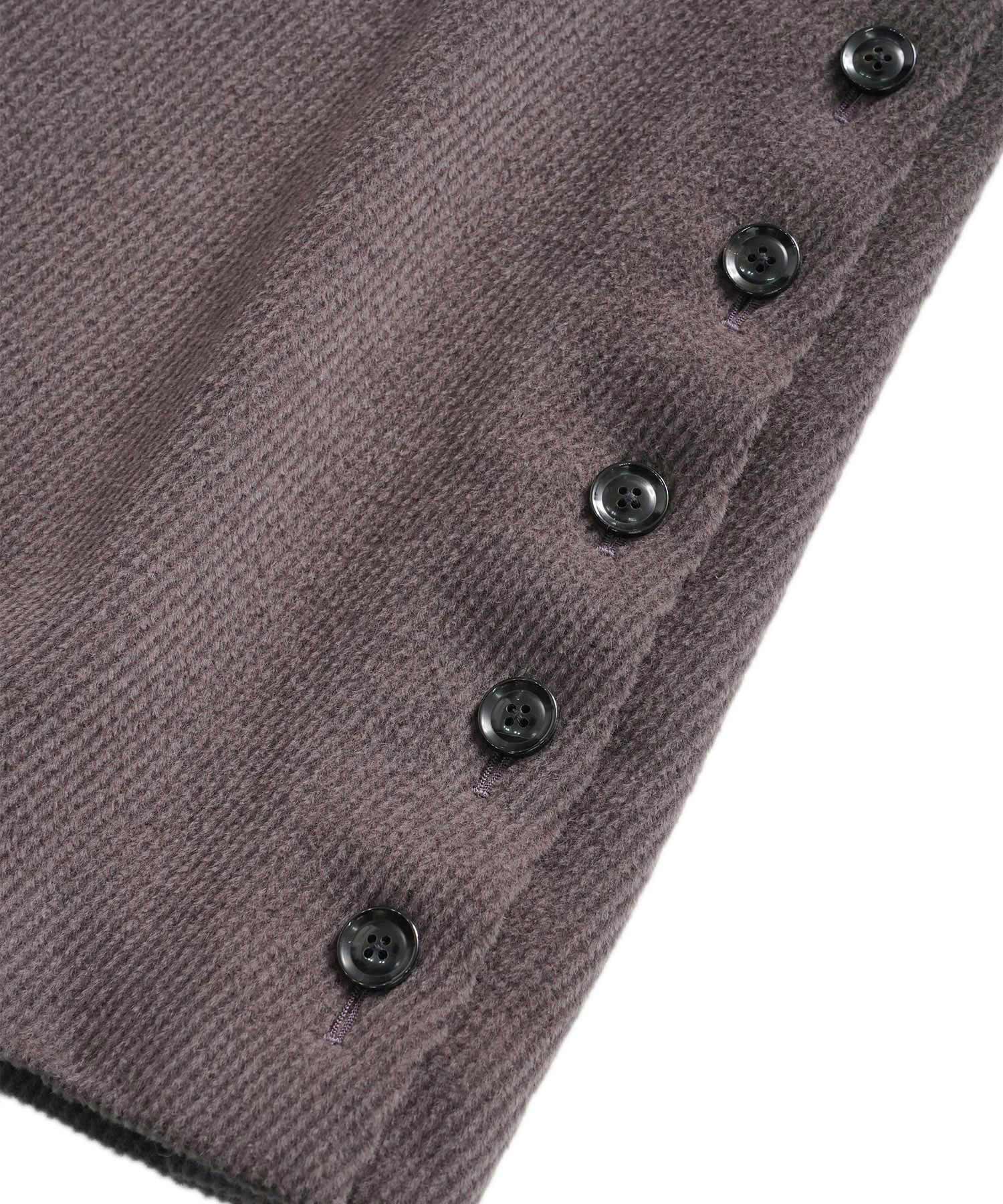 ANGORA MELTON BALMACAAN COAT
