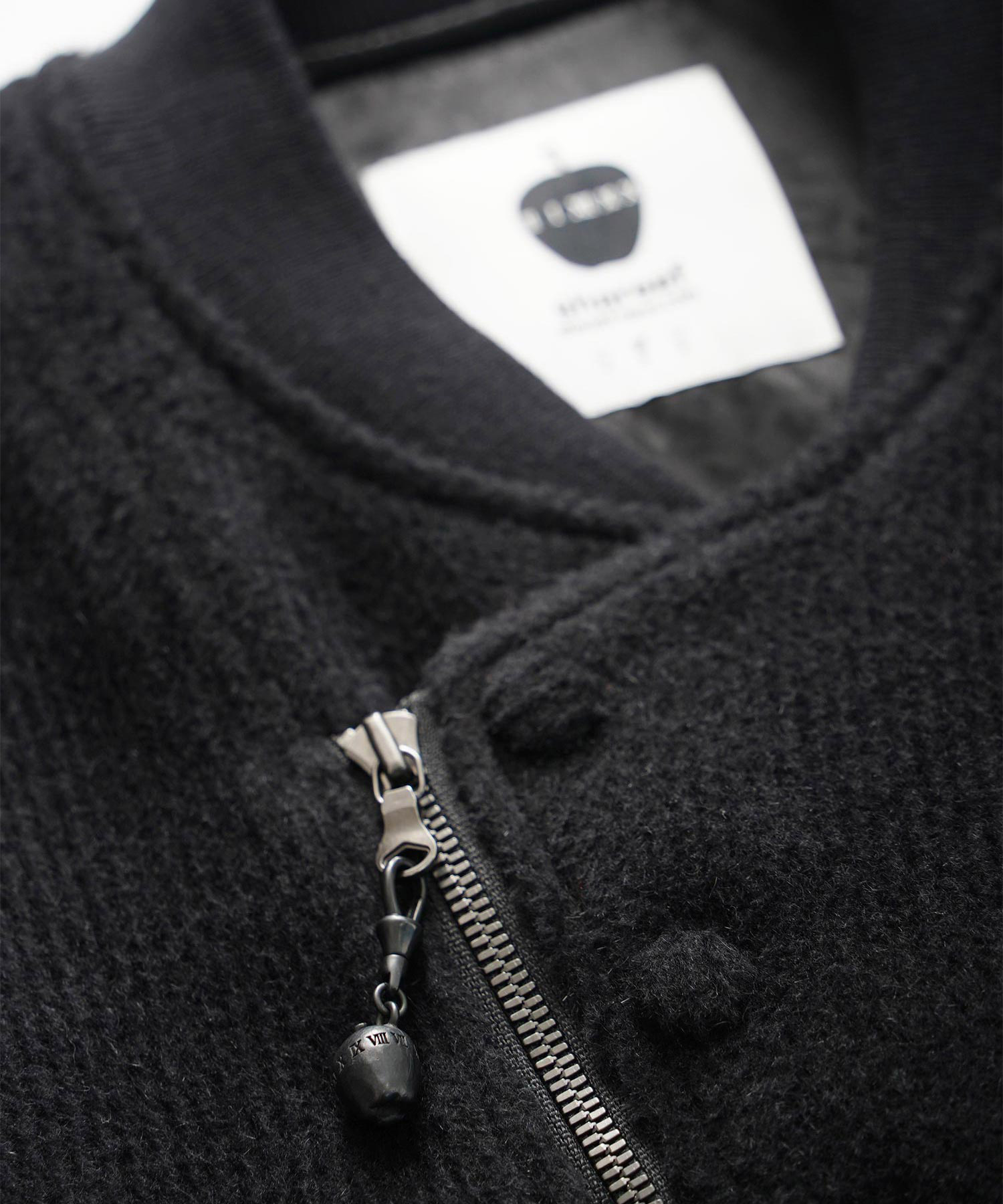 ANGORA MELTON BLOUSON