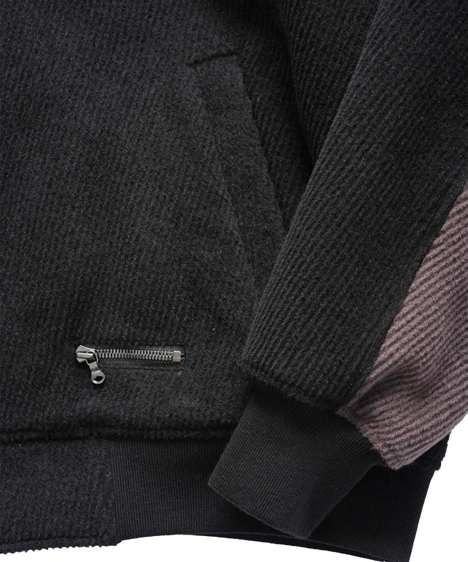 ANGORA MELTON BLOUSON