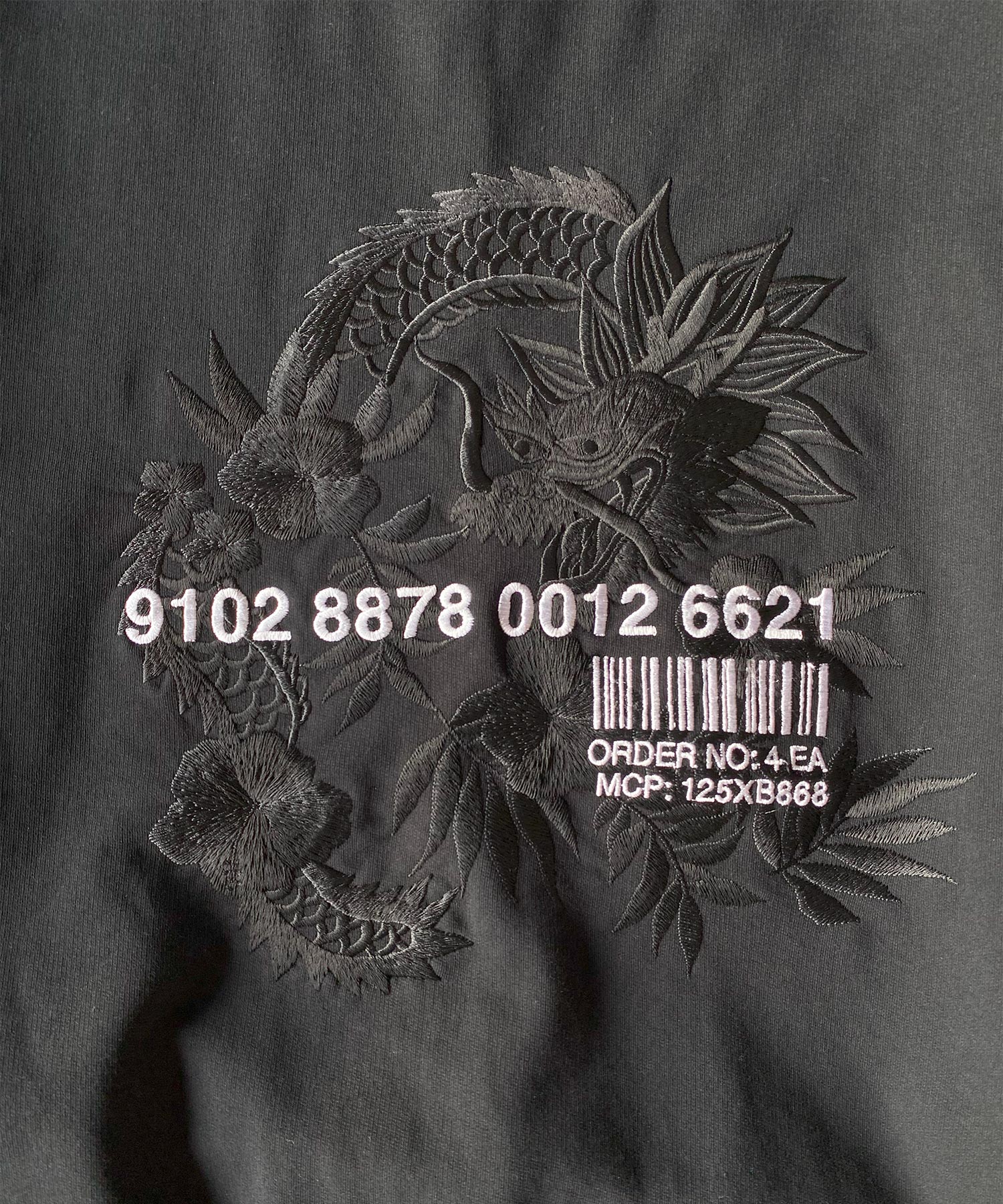 "龍"emb. BIG SWEAT
