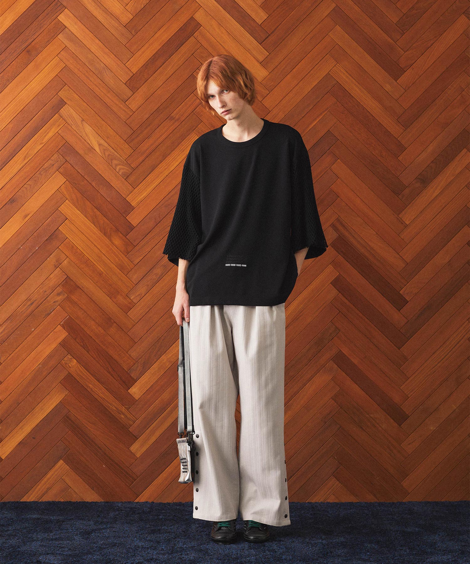 MESH LAYERED S/S BIG-T