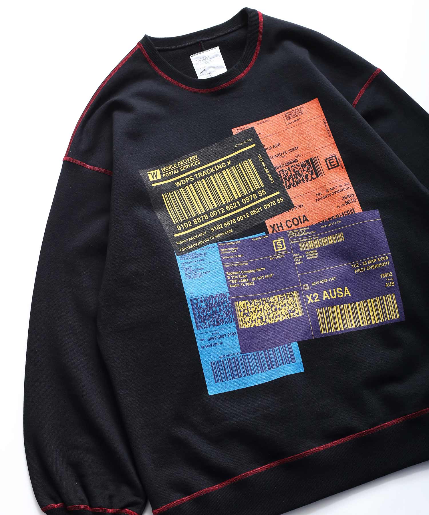"COLOR LABEL" BIG SWEAT