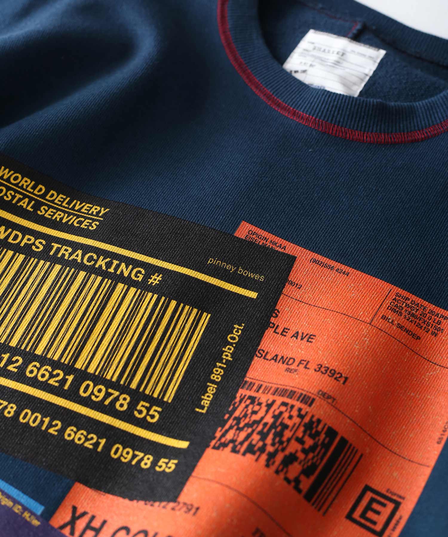 "COLOR LABEL" BIG SWEAT