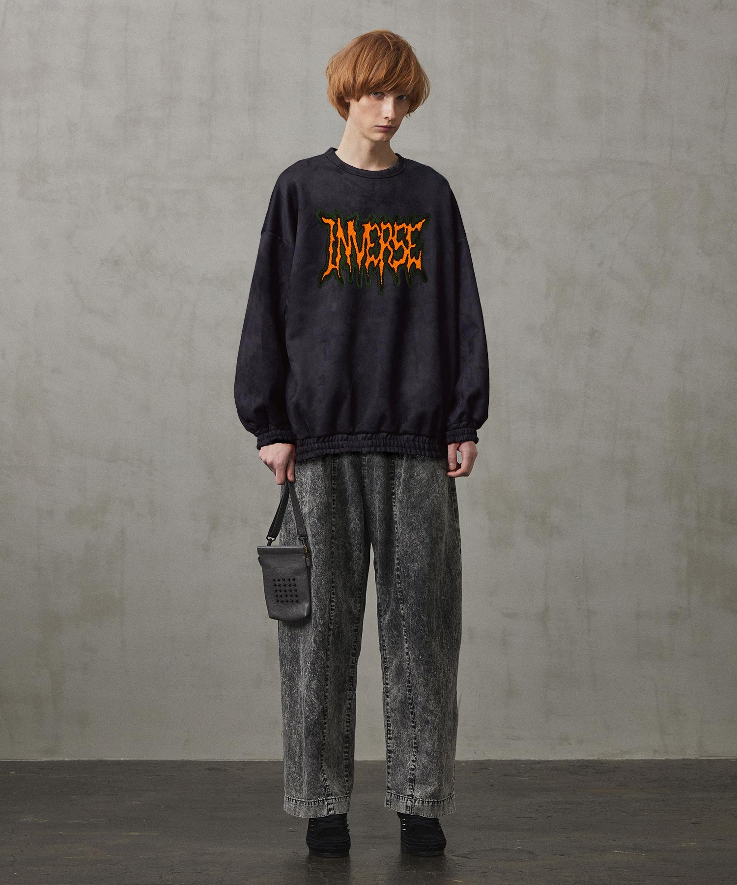 ”MERAL-ROGO” MICRO SUEDE SWEAT