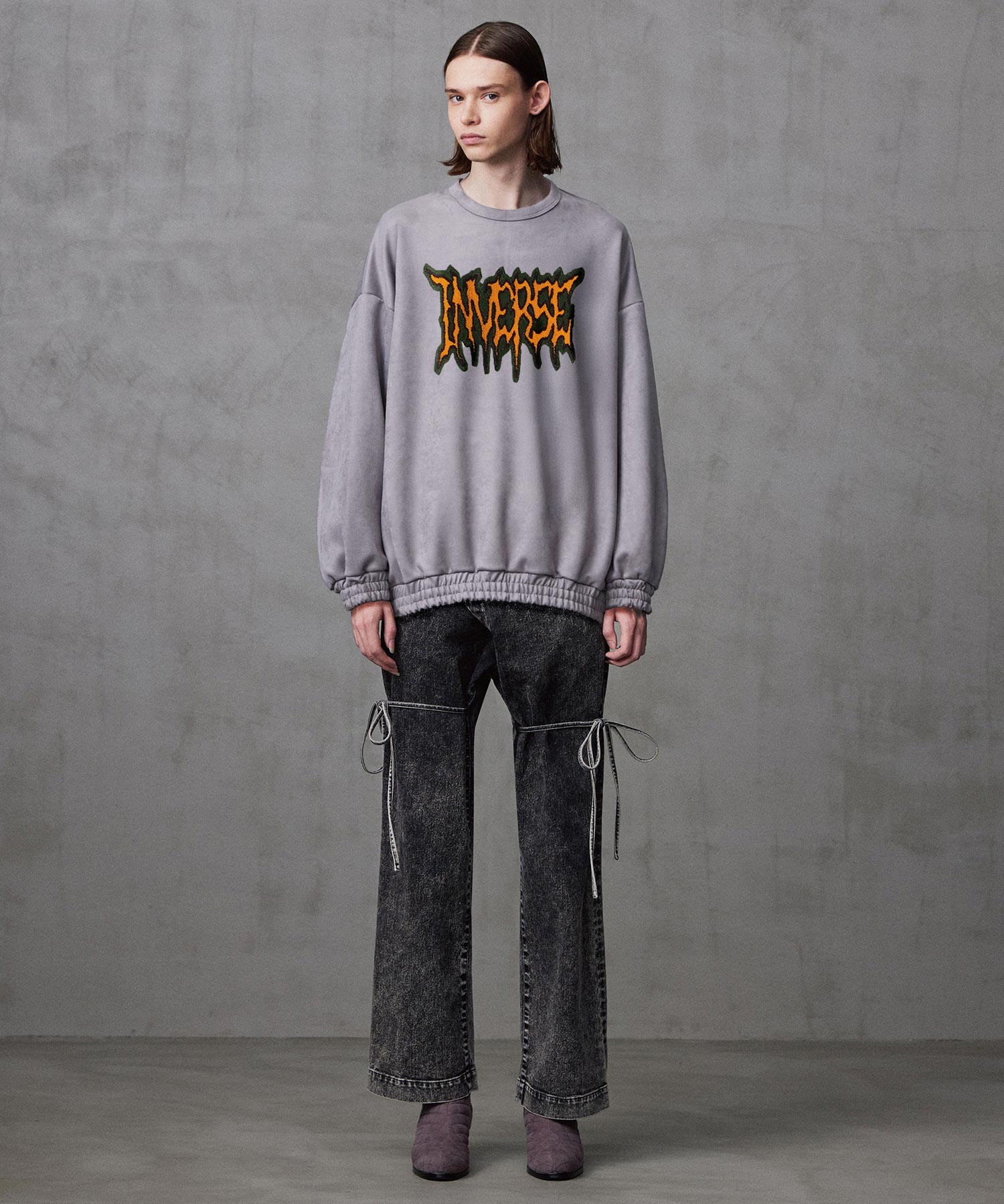 ”MERAL-ROGO” MICRO SUEDE SWEAT