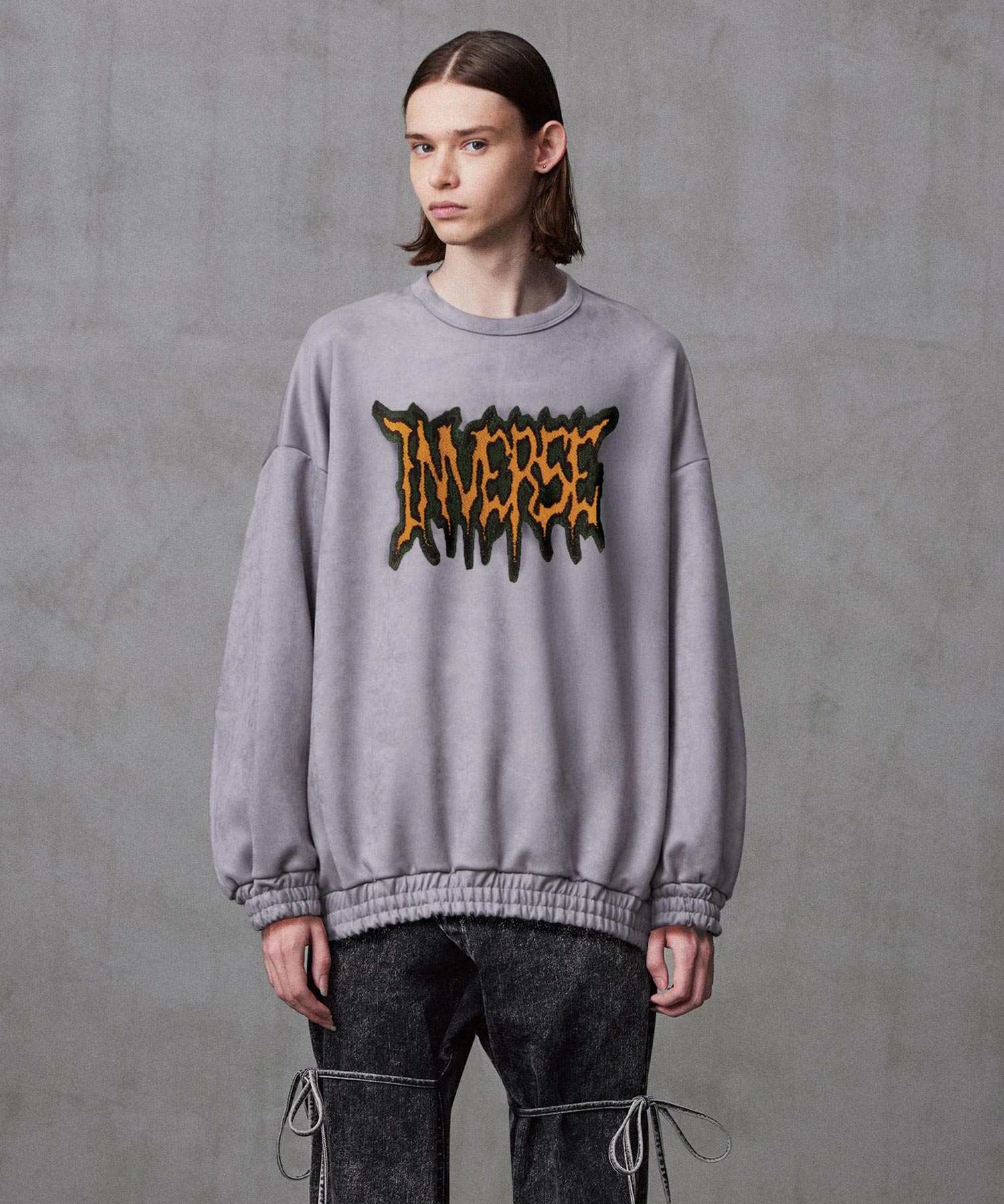 ”MERAL-ROGO” MICRO SUEDE SWEAT