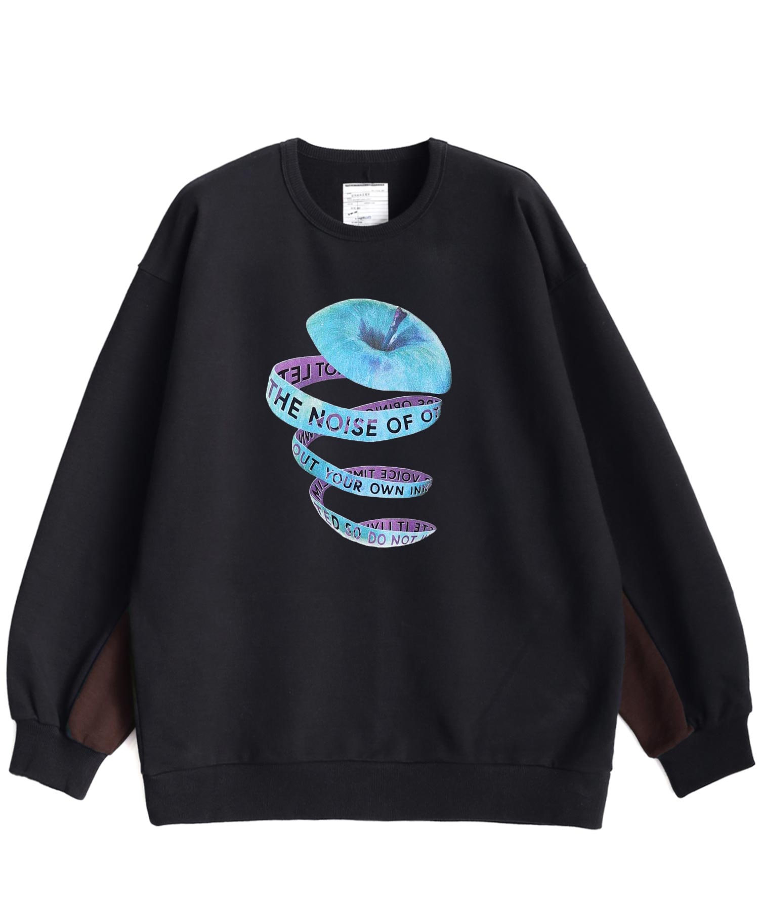 "APPLE PEEL" BIG SWEAT