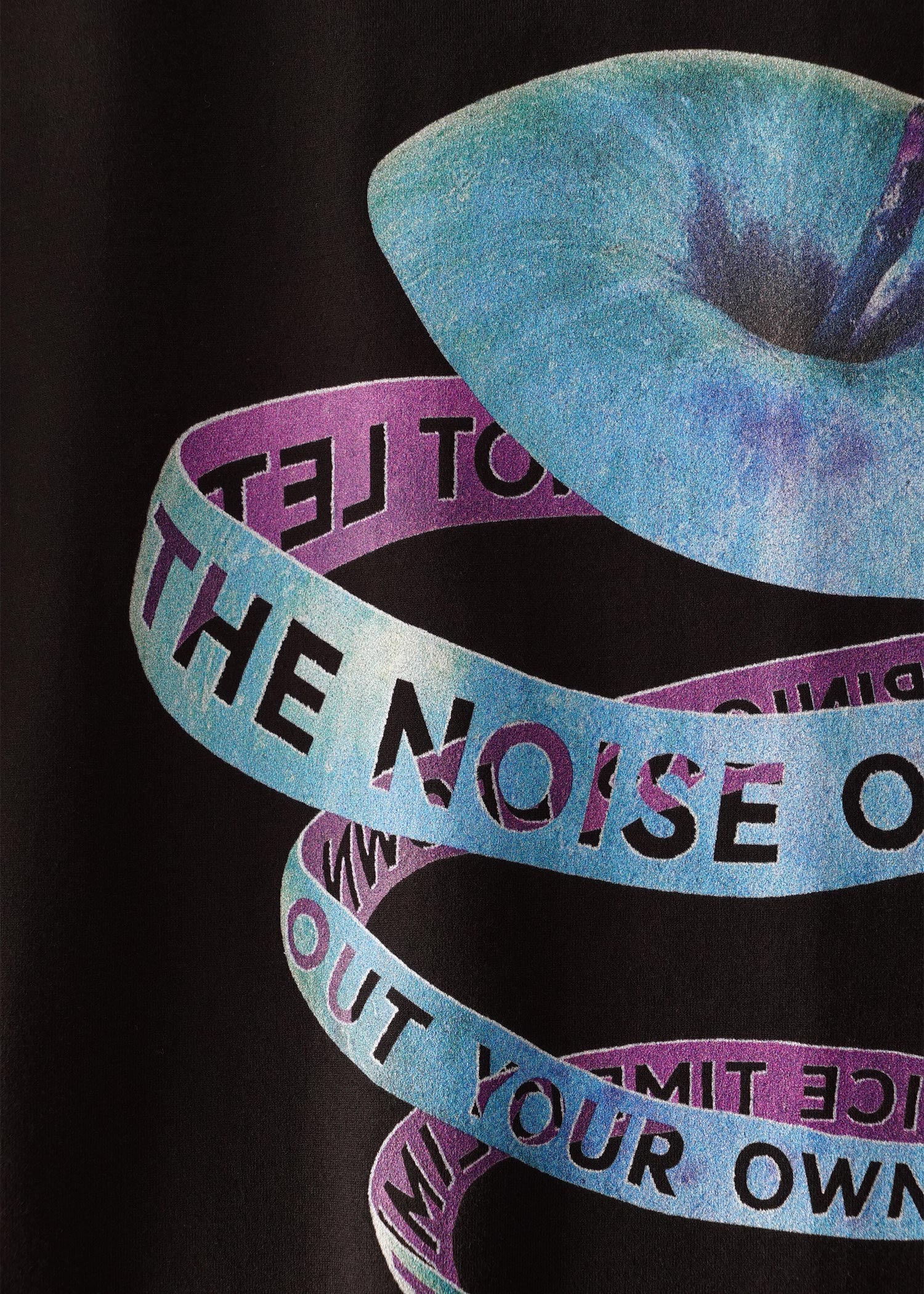 "APPLE PEEL" BIG SWEAT