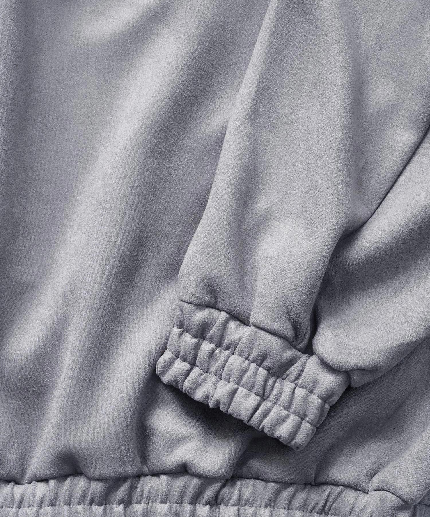 "BARBED WIRE" MICRO SUEDE SWEAT