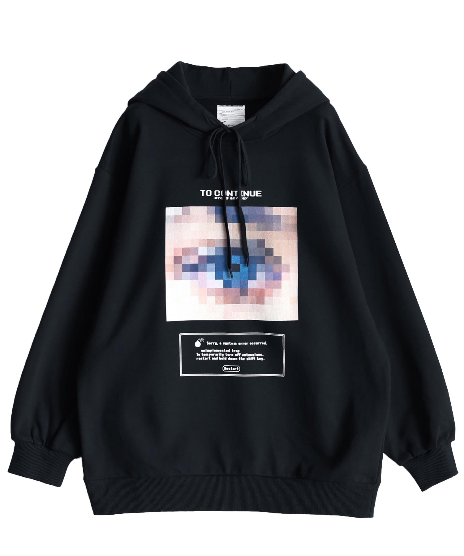 "DOT EYE" BIG HOODIE