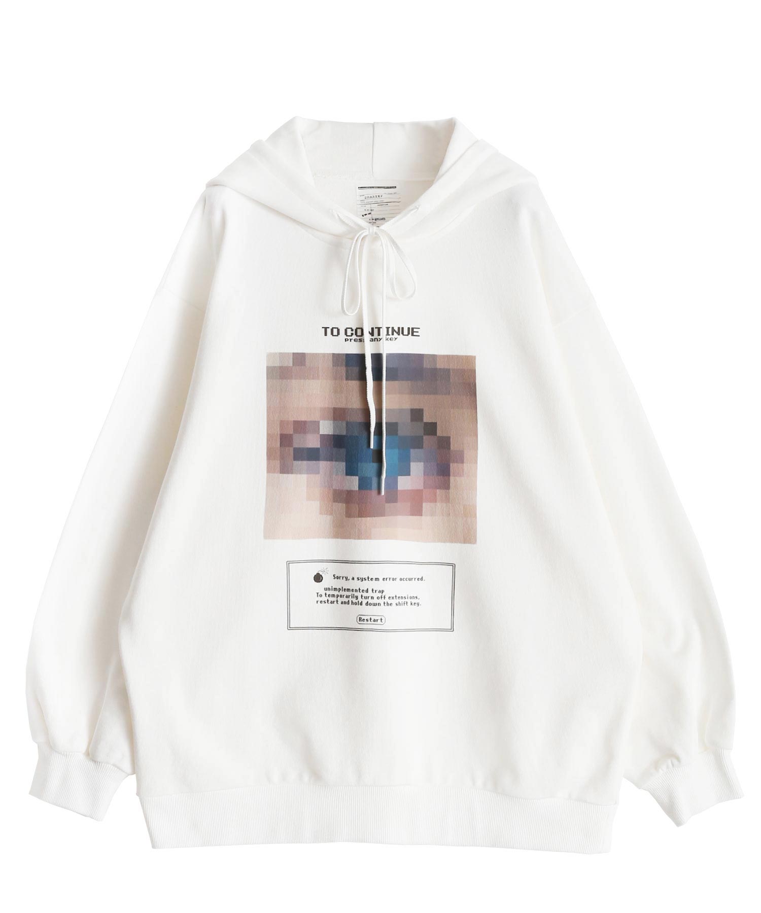 "DOT EYE" BIG HOODIE