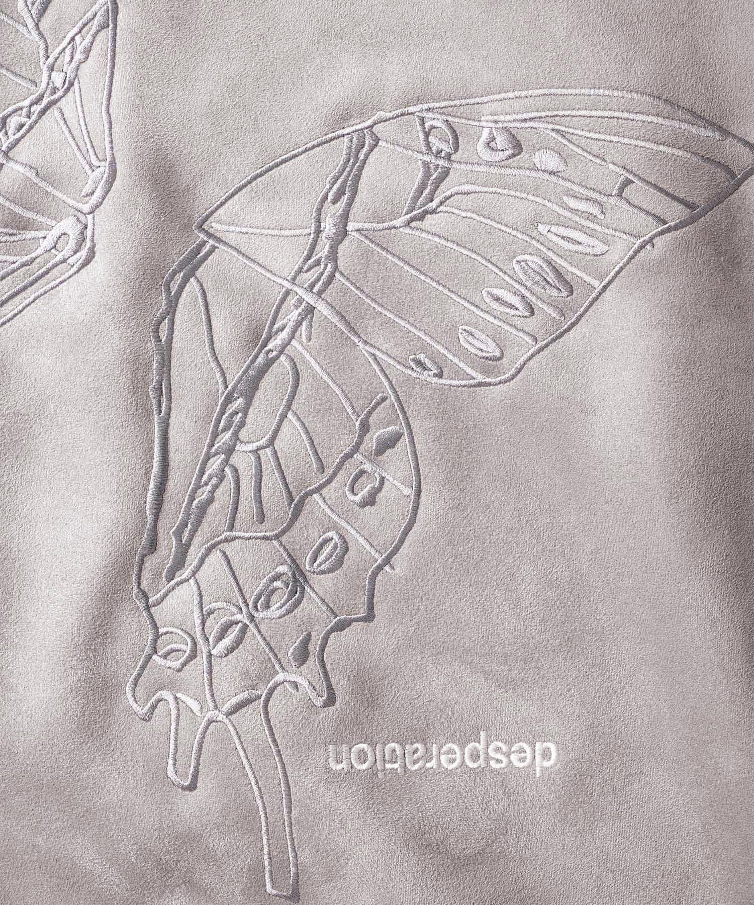 "BUTTERFLY" MICRO SUEDE SWEAT